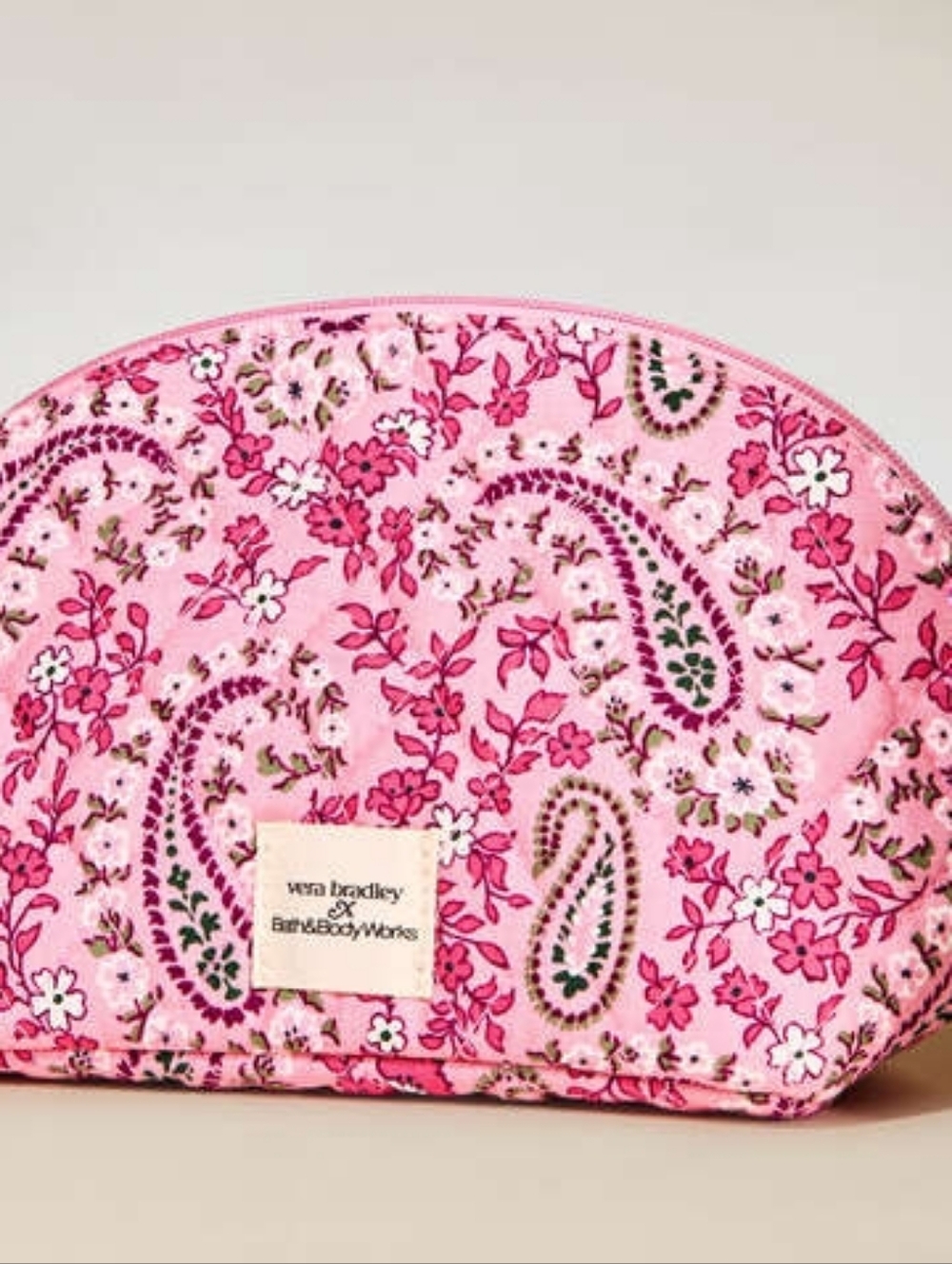 Vera Bradley Pink Berry Burst Gift Set with Floral Pouch & Pocketbac - Picture 5 of 6
